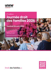 Journée droit des familles 2026