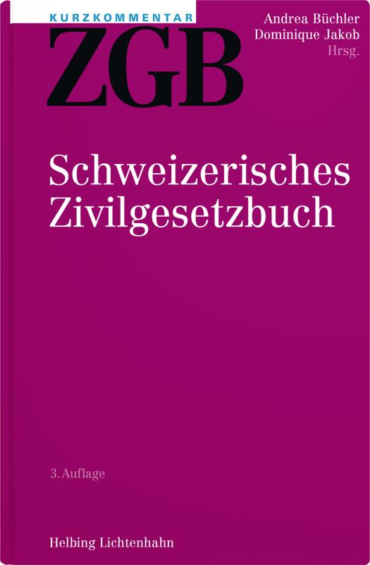 Schweizerisches Zivilgesetzbuch